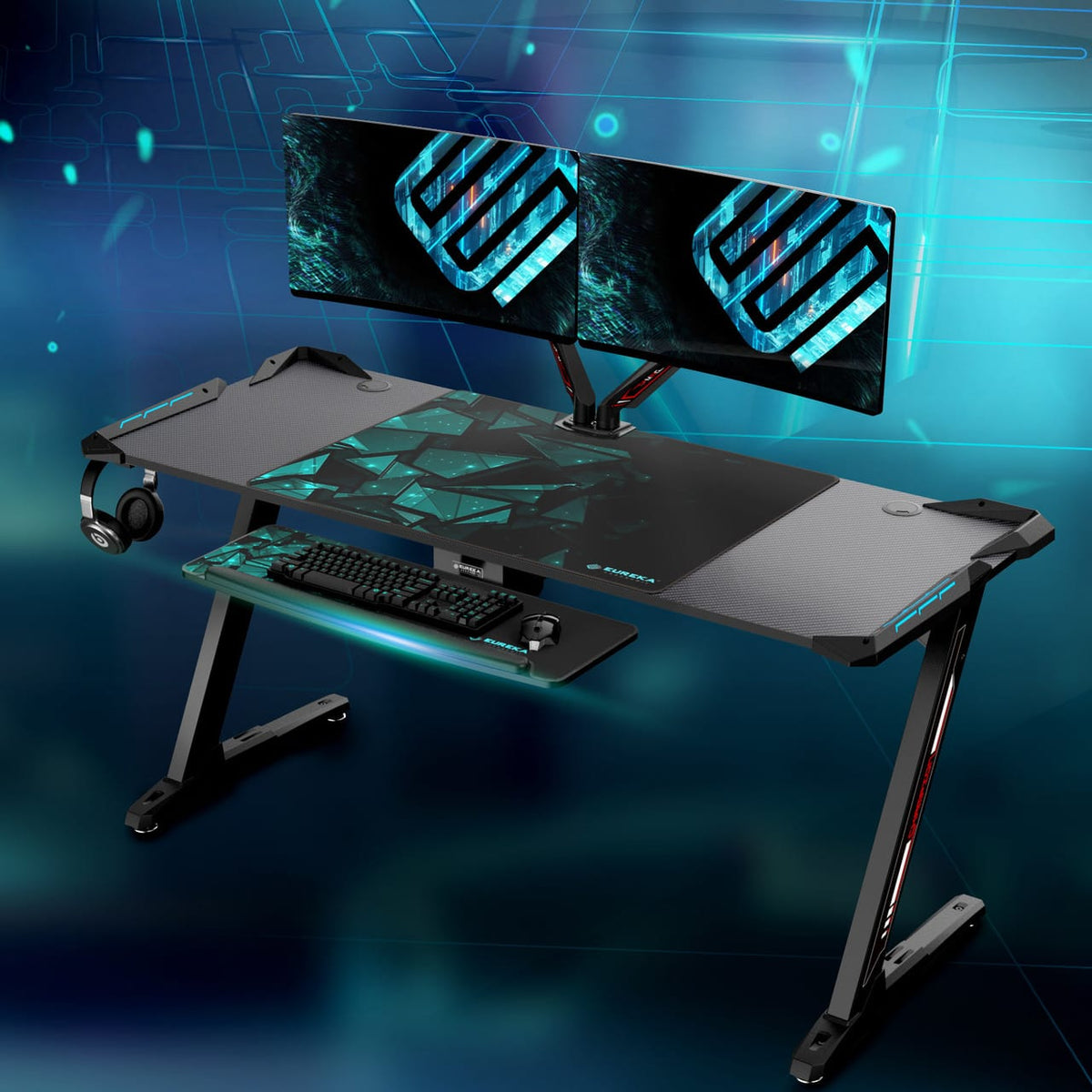 Eureka Gaming Table-Call Of Duty Series, 55 Inches - RGB