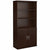 Upmost Office Bush Business Furniture 36W 5-Shelf Bookcase with Doors SRC103MR Mocha Cherry profile