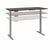 Bush Business Furniture 72W x 30D Height Adjustable Standing Desk M6S7230SGSK up and down profile by UpmostOffice.com