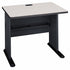 Bush Business Furniture 36W Desk WC8436A Slate White
