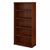 UpmostOffice.com Bush Business Furniture 36W 5-Shelf Bookcase SCB136PG Hansen Cherry brown profile