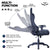UpliftOffice.com Eureka Ergonomic Home Office Video Gaming Computer Chair, Headrest, Lumbar Support, Quality Leatherette, ERK-ONEX-GX2-B/BB/BR, chair,Eureka Ergo