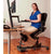 UpmostOffice.com HealthPostures 5100 Stance Angle Sit-Stand Chair, adjustable leaning chair sitting