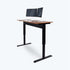 Luxor 48" Pneumatic Adjustable-Height Standing Desk, SPN48F-BK/TK
