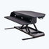Luxor Level Up Corner Pro – Standing Desk Converter (Black), LVLUP PRO CNR