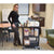UpliftOffice.com Luxor Mobile Tuffy Utility Cart with 3 Shelves, WT34S, accessories,Luxor