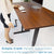 UpliftOffice.com Mount-It! Hand Crank Sit-Stand Desk (Frame Only), Black, MI-7931, desk,Mount-It!