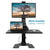 UpmostOffice.com Mount-It! Motorized Sit-Stand Desk Converter, MI-7951 laptop plus monitor keyboard tray