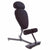 UpmostOffice.com HealthPostures 5050 Stance Move with Seat Extension, Black, chair, upright position