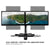 UpliftOffice.com Sit-Stand Dual Monitor Wall Mount Workstation, Articulating Keyboard Tray Arm, CPU Holder, MI-7906, desk,Mount-It!