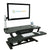 UpmostOffice.com VersaDesk PowerPro Sit To Stand Electric Desk Converter With USB Charging, VDPP, 36