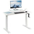 VIVO 43" x 24" Manual Height-Adjustable Desk w/ Crank, DESK-KIT-MW4W/MW4B/MW4C/MW4D/MW4E