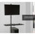 UpliftOffice.com VIVO Black Adjustable Computer Mobile Cart, CART-PC02T, accessories,VIVO