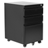 VIVO Black Mobile File Cabinet Cart, FILE-MB01B