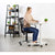 UpliftOffice.com VIVO White Sit-Stand Mobile Presentation Cart, CART-V000HW, desk,VIVO