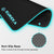 UpmostOffice.com Eureka Ergonomic JC-01 Large Extended Gaming Mousepad w/ Smooth Surface for Improved Precision Non-Slip Base