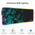 UpmostOffice.com Eureka Ergonomic JC-01 Large Extended Gaming Mousepad w/ Smooth Surface for Improved Precision features