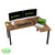 Eureka 60 Inch Corner L Shaped Gaming Desk, ERK-CD-L01L-60VP-V1 by UpmostOffice.com