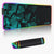 Eureka Ergonomic JC-01 RGB Large Extended Mousepad w/ Smooth Surface for Improved Precision Rolled Up