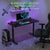 Eureka Ergonomic 47'' Mechanically Height Adjustable Home-Office Computer Desk, ERK-IMOD-47B