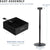 VIVO Black Hand Sanitizer Bottle Floor Stand, STAND-HS04H