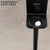 VIVO Black Height Adjustable Hand Sanitizer Stand, STAND-HS01