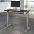Bush Business Furniture 48W x 24D Height Adjustable Standing Desk M4S4824MRSK office setup by UpmostOffice.com