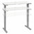 Bush Business Furniture 48W x 24D Height Adjustable Standing Desk M4S4824WHSK profile adjustability by UpmostOffice.com