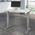 Bush Business Furniture 48W x 24D Height Adjustable Standing Desk M4S4824WHSK home office setup by UpmostOffice.com