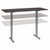 Bush Business Furniture 72W x 30D Height-Adjustable Standing Desk M4S7230SGSK high adjustable profile by UpmostOffice.com