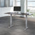 Bush Business Furniture 72W x 30D Height-Adjustable Standing Desk M4S7230SGSK office setup profile