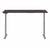 Bush Business Furniture 72W x 30D Height Adjustable Standing Desk M6S7230SGSK front profile by UpmostOffice.com