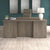 UpmostOffice.com Bush Business Furniture 72W x 36D Breakfront Desk OFD172MHK home office setup