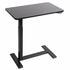 VIVO Black Electric CART-E1TB 28" Mobile Overbed Table w/ Hidden Casters for Hospital Bed, Laptop Desk, Medical Sliding Bed