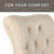 Bush Business Furniture Mid Back Occasional Tufted Chair CH2301AWL-03 seat back