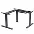 VIVO DESK-V133E Electric Sit-Stand Corner Height-Adjustable L-Desk Frame