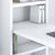 Bush Business Furniture 56W Craft Table ECH023PW bookshelf details by UpmostOffice.com