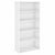 UpmostOffice.com Bush Business Furniture 36W 5-Shelf Bookcase SCB136WH pure white