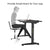 Eureka Ergonomic 47 Inch Curved Gaming Desk, ERK-GIP-P47B-desk-Eureka Ergo-Upmost Office