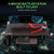 Eureka Ergonomic Black 60'' Large Gaming Desk with Square Legs, ERK-I60-SLB-desk-Eureka Ergo-Upmost Office