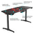 Eureka Ergonomic I60 Black Gaming Computer Table, ERK-I60-B-desk-Eureka Ergo-Upmost Office