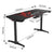 Eureka Ergonomic I60 Black Gaming Computer Table, ERK-I60-B-desk-Eureka Ergo-Upmost Office