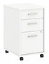 3 Drawer Mobile Pedestal - Assembled