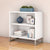 Bush Business Furniture Kathy Ireland Bookcase Cabinet KI70205 setup with books by UpmostOffice.com