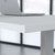 Bush Business Furniture 48W x 24D Height Adjustable Standing Desk M4S4824WHSK corner detail by UpmostOffice.com