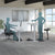 Bush Business Furniture 48W x 24D Height Adjustable Standing Desk M4S4824WHSK standing and sitting setups in office by UpmostOffice.com