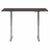Bush Business Furniture 72W x 30D Height-Adjustable Standing Desk M4S7230SGSK back profile by UpmostOffice.com