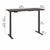 Bush Business Furniture 72W x 30D Height Adjustable Standing Desk M6S7230SGBK dimensions profile by UpmostOffice.com