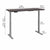 Bush Business Furniture 72W x 30D Height Adjustable Standing Desk M6S7230SGSK dimensions profile by UpmostOffice.com