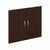 Upmost Office Bush Business Furniture 36W 5-Shelf Bookcase with Doors SRC103MR Mocha Cherry cabinet doors